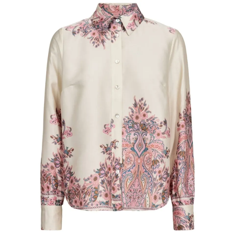 Liberté Skjorte Wennise – PINK PAISLEY — produktfoto
