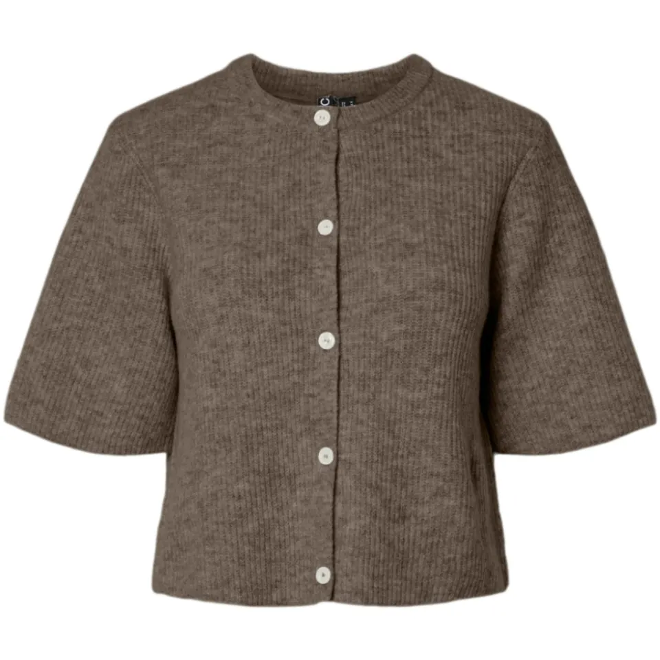 Pieces cardigan Pcsilly – Morel Melange — produktfoto