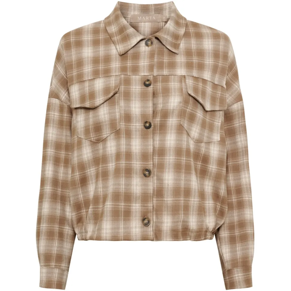 Marta du Château Skjorte MdcMarbella 268629 – beige — produktfoto
