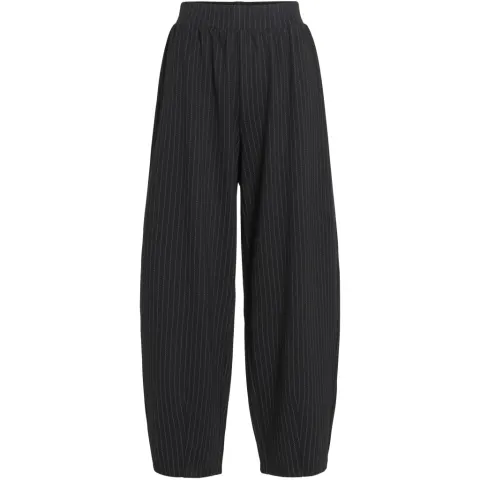 VILA bukser Vimastriba – Black Beauty PINSTRIPE — produktfoto