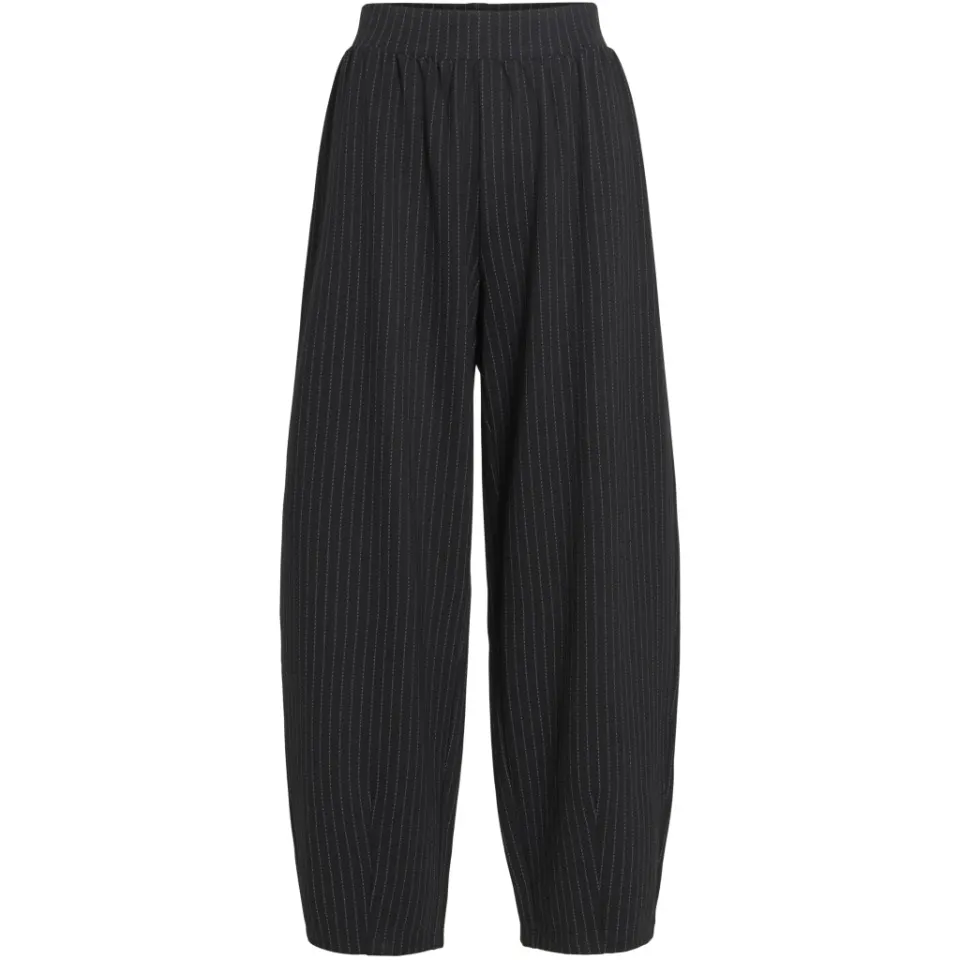 VILA bukser Vimastriba – Black Beauty PINSTRIPE — produktfoto