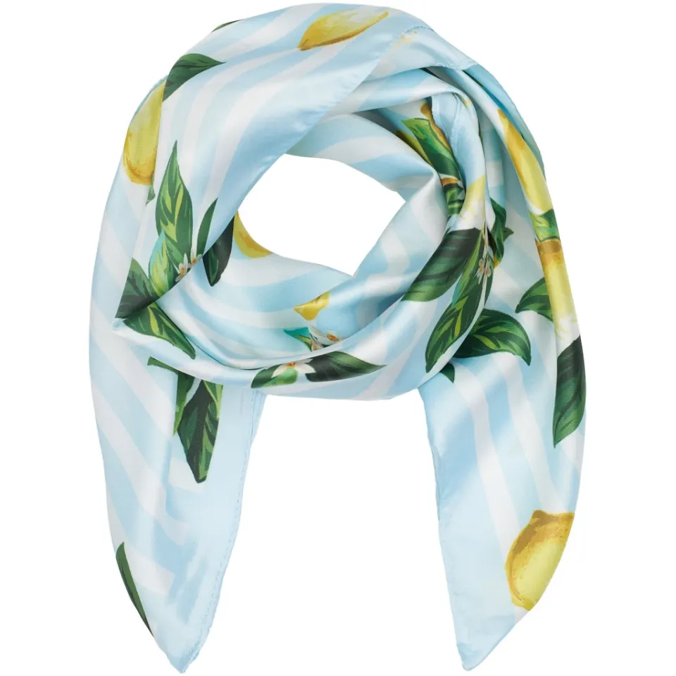 Marta du Château tørklæde MdcFinja BA-Scarf – Blue4212 — produktfoto