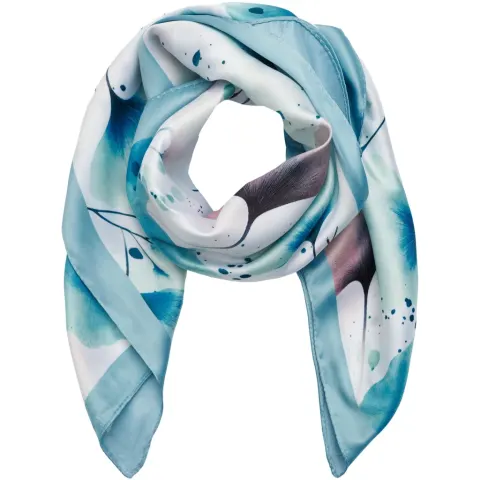 Marta du Château tørklæde MdcFinja BA-Scarf – Blue2304 — produktfoto