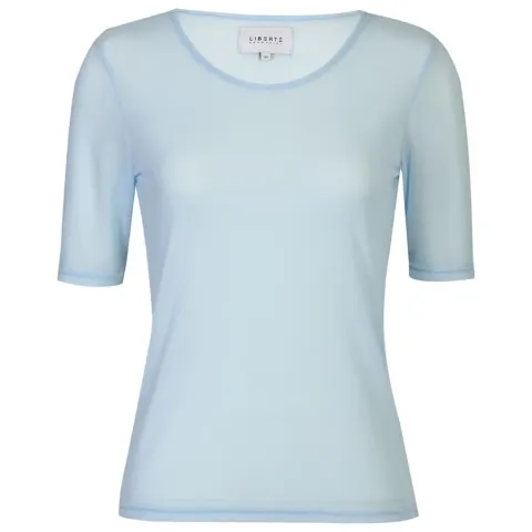Liberté t-shirt Mesh – lyseblå — produktfoto