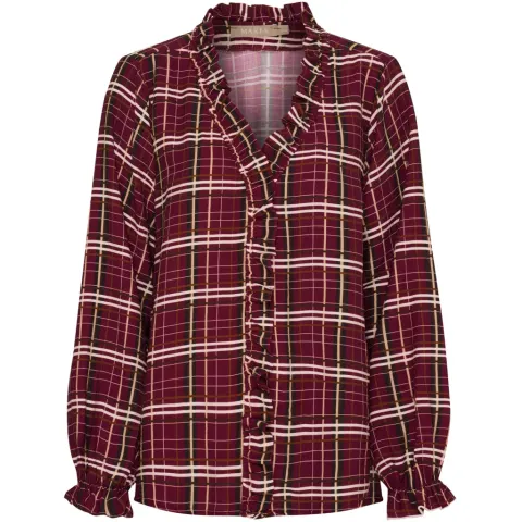 Marta du Château bluse MdcBrook 7648 – Bordeaux10882tpd — produktfoto