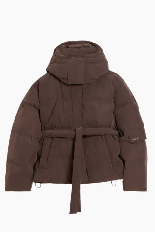Holzweiler Steilia Brushed Down Jacket – Dk Brown — produktfoto