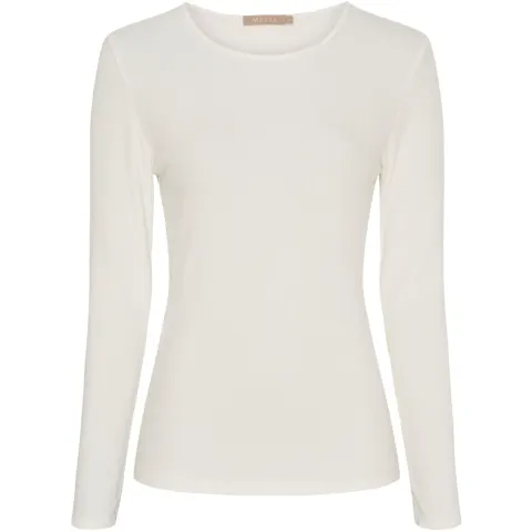 Marta du Château langærmet t-shirt MdcAster 4906 – creme — produktfoto