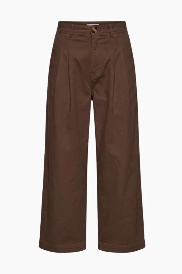 byQNTS Camilla Pants – brun — produktfoto