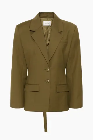 Gestuz GZolivia OZ Blazer – Military Olive — produktfoto