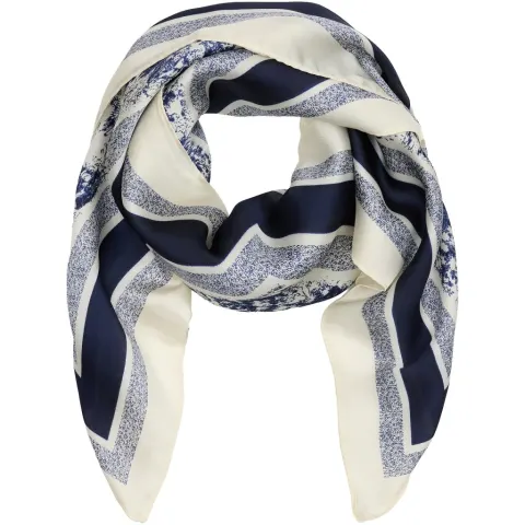 Marta du Château tørklæde MdcJuline FA-Scarf – Blue31274 — produktfoto