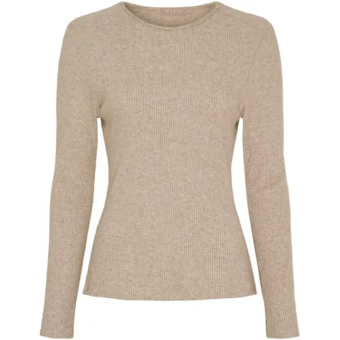 Marta du Château langærmet t-shirt 38915M – camel — produktfoto