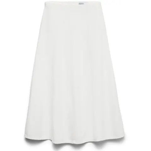 Vero Moda nederdel Awcenna – Ecru — produktfoto