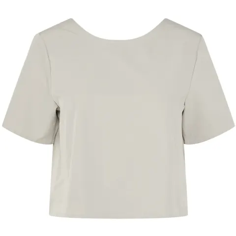 Pieces bluse Pcjodie – Silver Gray — produktfoto
