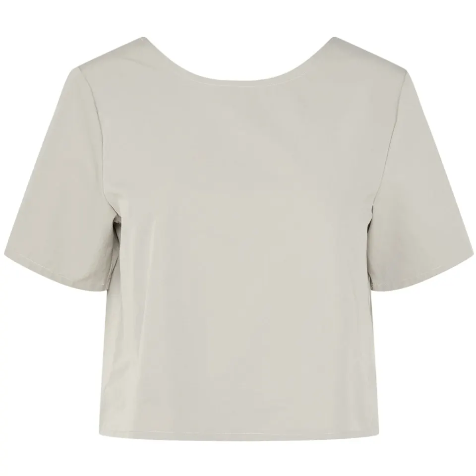 Pieces bluse Pcjodie – Silver Gray — produktfoto