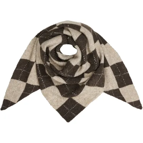 Marta du Château tørklæde MdcGretzel BA-3446 – Coffee/Taupe — produktfoto