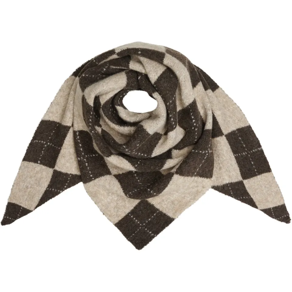 Marta du Château tørklæde MdcGretzel BA-3446 – Coffee/Taupe — produktfoto
