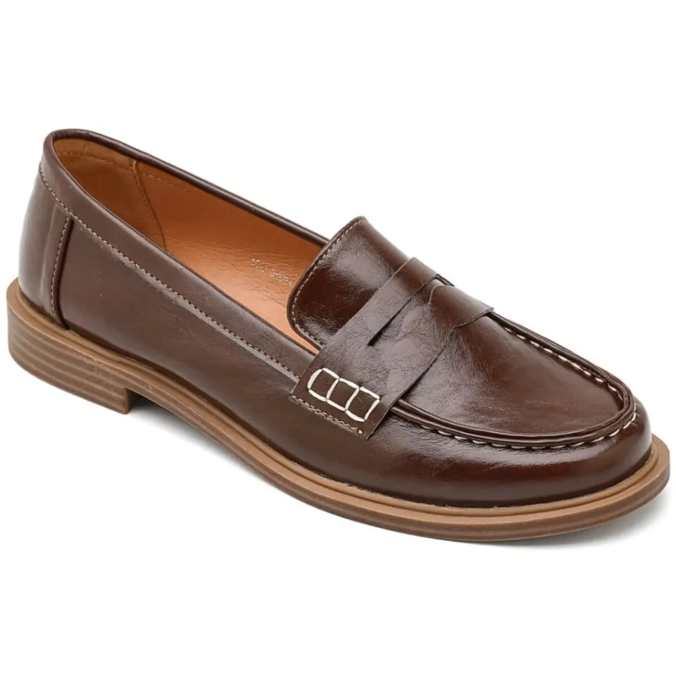 Fiorenza loafers 1512 – brun — produktfoto