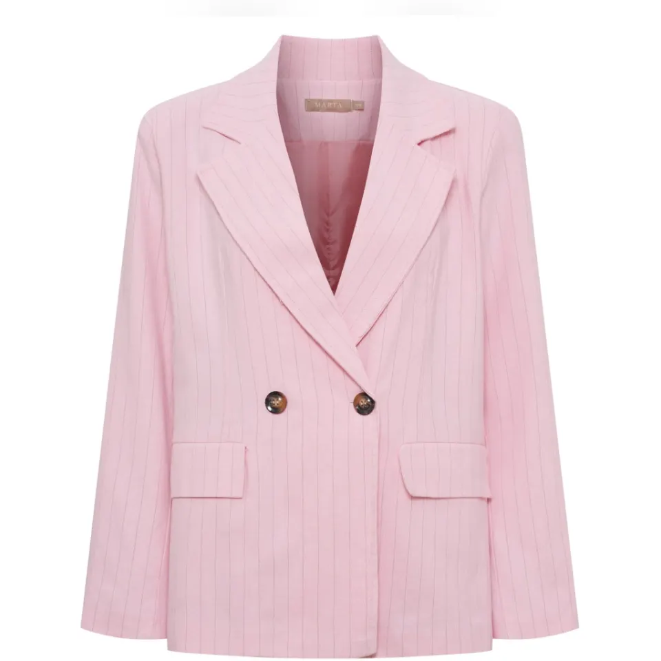 Marta du Château blazer MdcMarissa 8232 – Pink Stripe — produktfoto