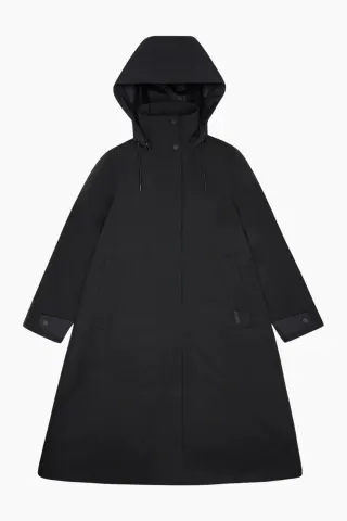 Rains Suva Vision Softshell A-line W Jacket W3T2 – sort — produktfoto