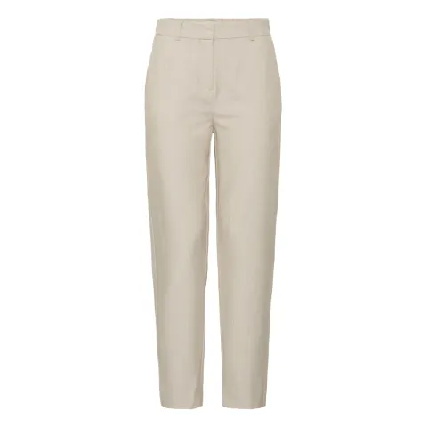 b.young bukser Bydanta i 88 % polyester, 8 % viskose og 4 % elastan – Humus Melange — produktfoto