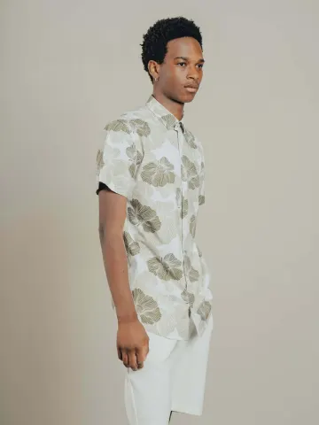 Pre End Ceva SS Shirt – Brown Olive — produktfoto