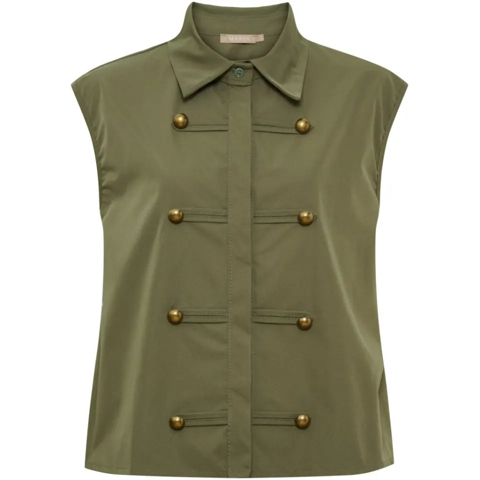 Marta du Château Vest MdcSavella 8613 – Military — produktfoto