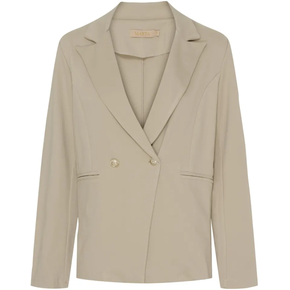 Marta du Château blazer MdcVivian – Beige520 — produktfoto