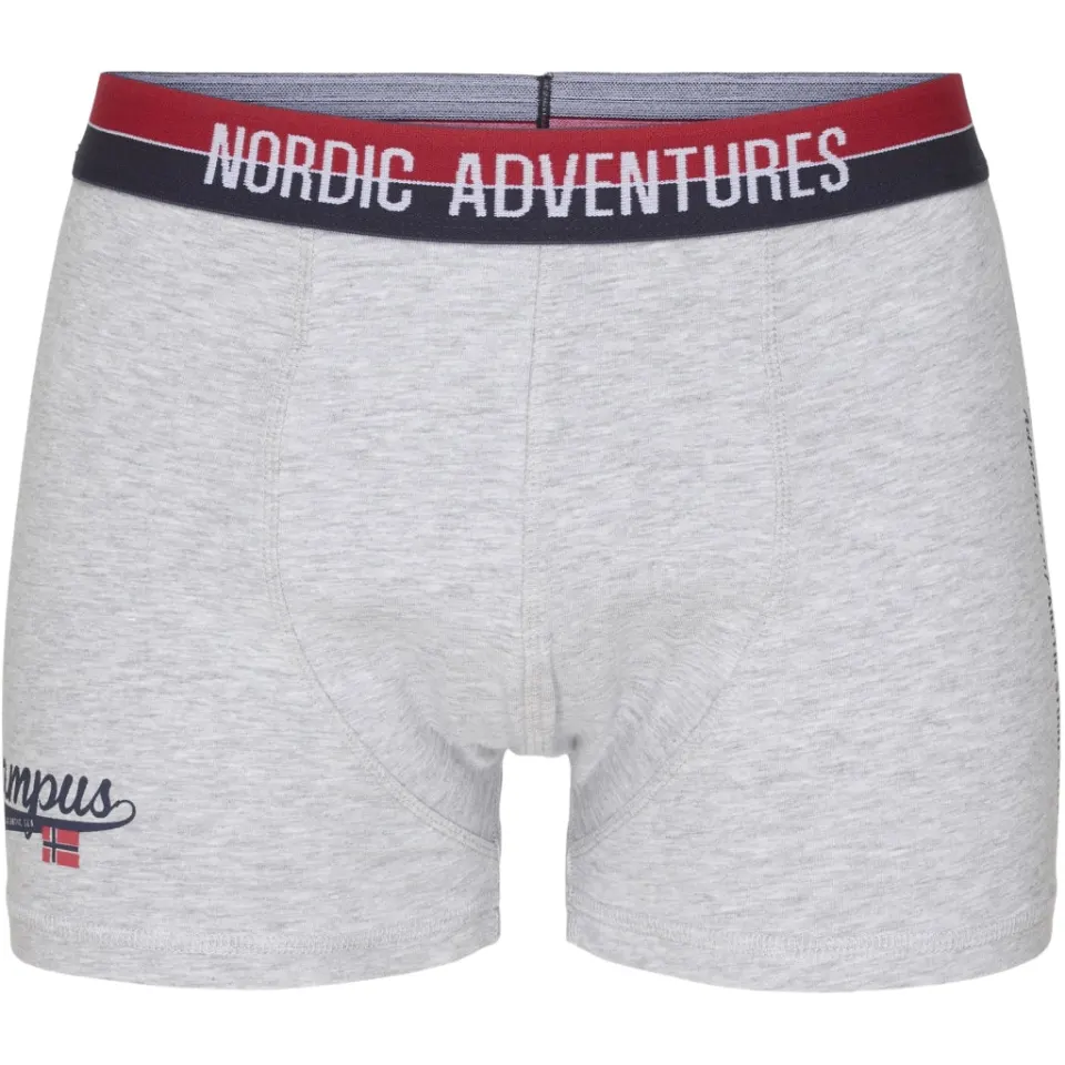 Tex-Time Nordic underbukser 1637 – Grey Melange — produktfoto