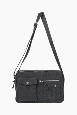 Mads Nørgaard Boutique Washed Cappa – Washed Black — produktfoto
