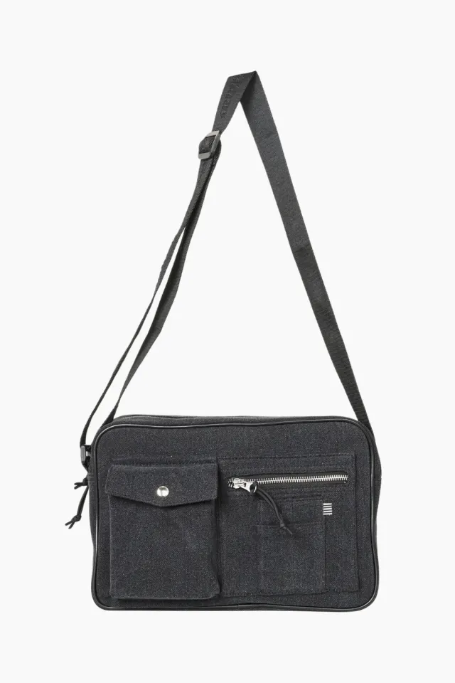 Mads Nørgaard Boutique Washed Cappa – Washed Black — produktfoto