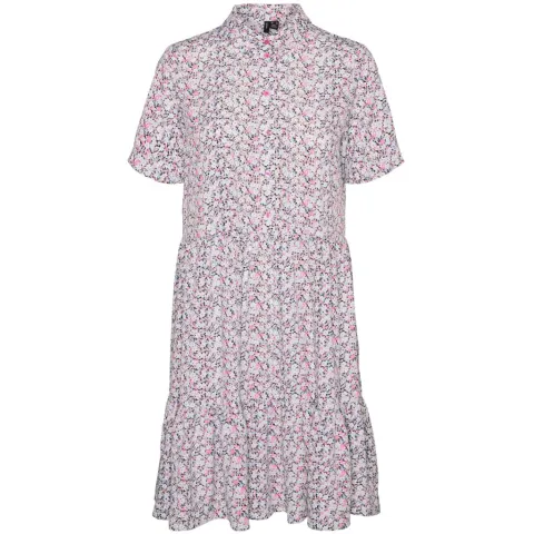 Vero Moda kjole Vmdina – Phlox Pink Flowers — produktfoto