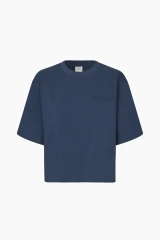Baum und Pferdgarten Jiana T-shirt – Baritone Blue — produktfoto