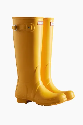 Hunter Womens Original Tall Boot – gul — produktfoto