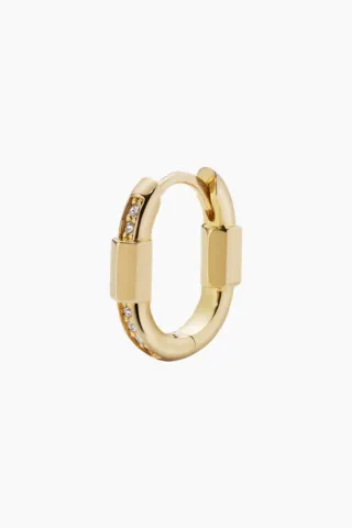 Maria Black Palads Royal Earring – Goldplated Silver — produktfoto