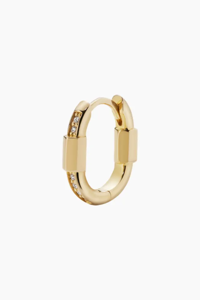 Maria Black Palads Royal Earring – Goldplated Silver — produktfoto