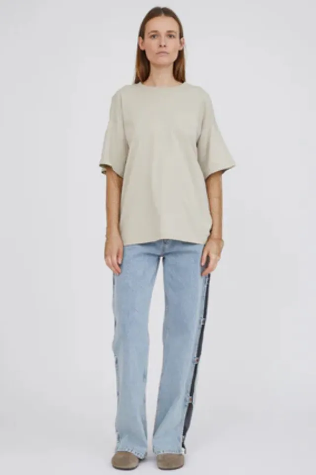 H2O Fagerholt Le T-shirt – Grey Putty — produktfoto