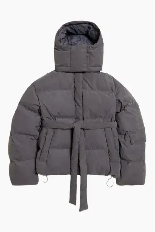 Holzweiler Steilia Brushed Down Jacket – grå — produktfoto