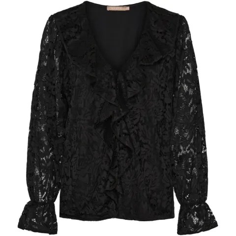 Marta du Château bluse MdcZara 7735 – sort — produktfoto