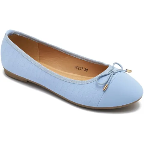 Tanja ballerina sko W2300 – Celeste — produktfoto