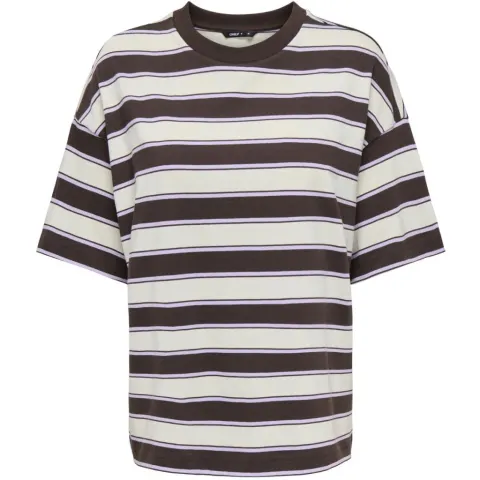 ONLY top Onllisa – Chocolate Torte EGRET / LIGHT PURPLE — produktfoto