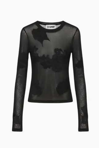 OpéraSPORT Ziva Top – sort — produktfoto