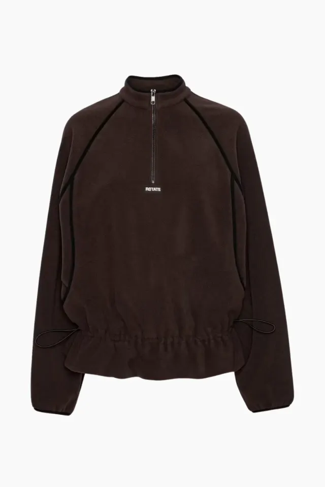 Rotate Fleece Half Zip Jacket – Molé — produktfoto