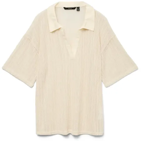Vero Moda Polo TOP Vmcailey – Birch — produktfoto
