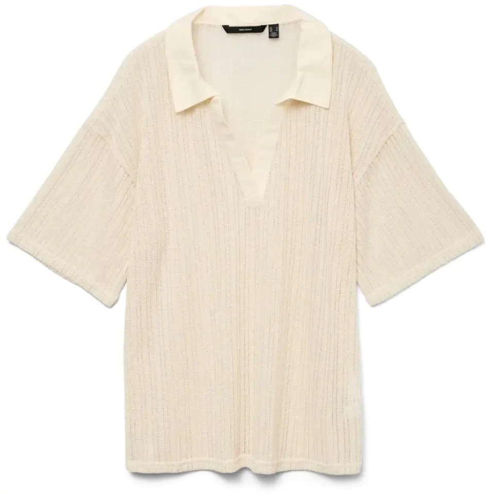 Vero Moda Polo TOP Vmcailey – Birch — produktfoto