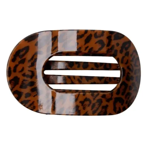 Black Colour hårklemme Bcmilla – Brown Leo — produktfoto