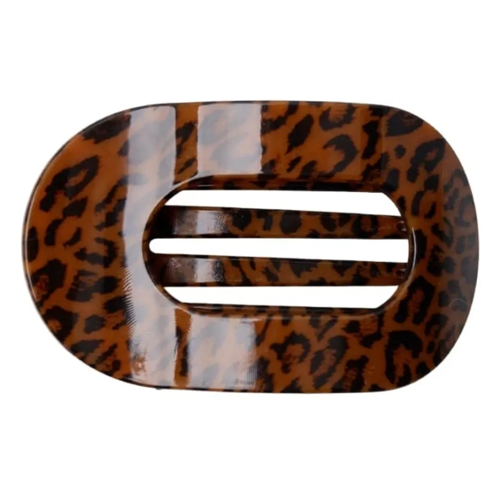 Black Colour hårklemme Bcmilla – Brown Leo — produktfoto