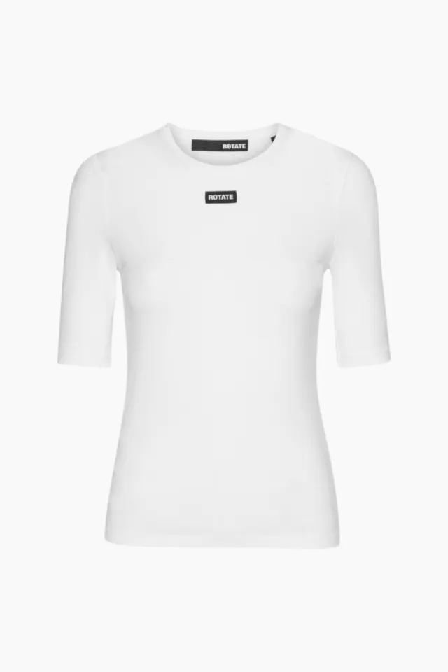 Rotate Short Sleeve T-shirt – Bright White — produktfoto