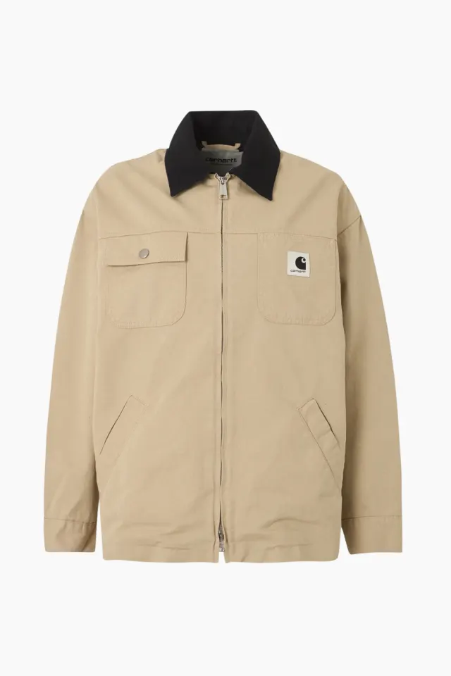 Carhartt W' Dana Jacket - Barchan/Black Rinsed – Carhartt WIP — produktfoto