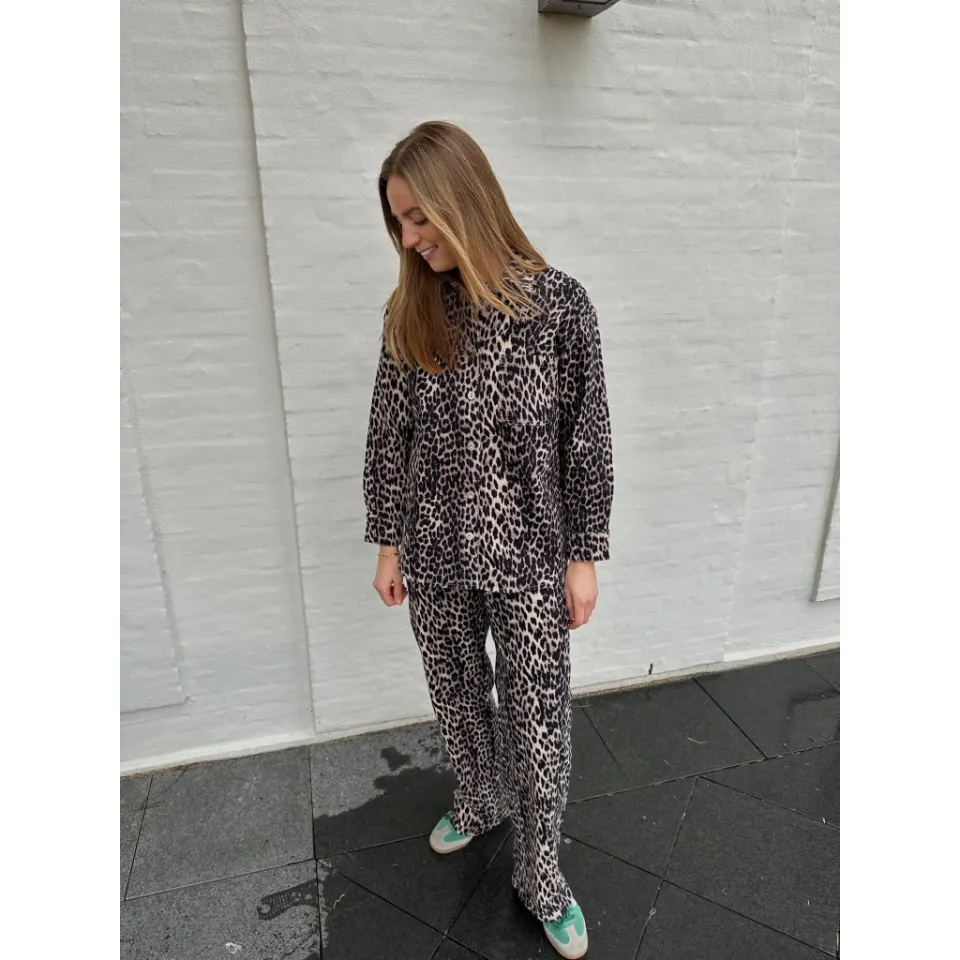 ONLY bukser Onljuicy – Black Leo — produktfoto