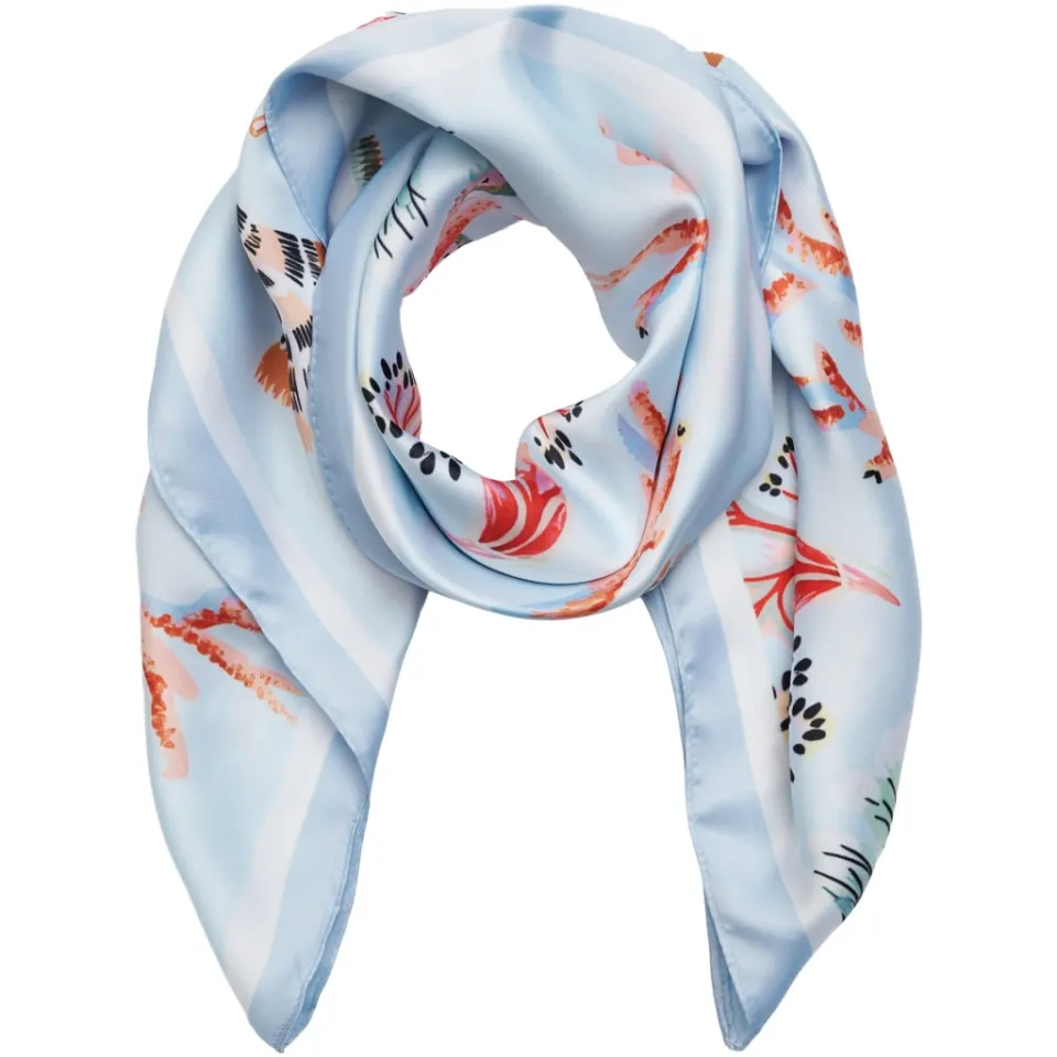 Marta du Château tørklæde MdcFinja BA-Scarf – Blue3563 — produktfoto